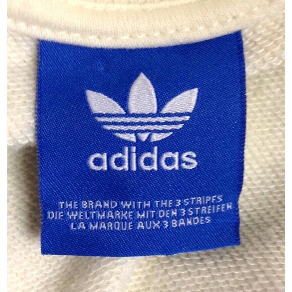 Vtg Adidas Crewneck Sweater Men M Nature Moth Wildlife Colorful 90's Retro Y2K - Picture 10 of 10